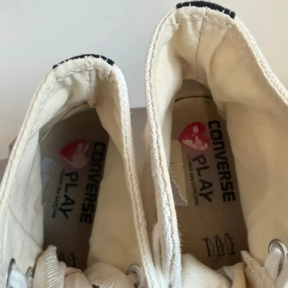 Comme des Garçons play x Converse no cancellations